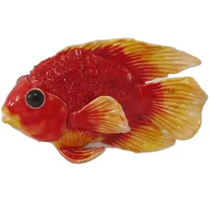 Tier Goldener Fisch Schmuck Schmucks cha tulle für Dekoration/Geschenk