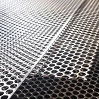 Panneaux métalliques perforés de qualité industrielle, mailles anti-obstruction, tamis en fer, mailles perforées en acier inoxydable