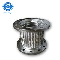 Tuyau tressé métallique à bride en acier inoxydable PN10-PN40, température -10-+300°C, au meilleur prix auprès des fabricants en gros