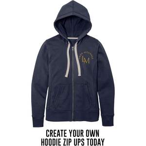 2025 <b>Women's</b> DT8103 Custom Logo Embroidery Re-Fleece Full <b>Zip</b> <b>Hoodies</b> Multicolors-for Promotions - Product Image 4