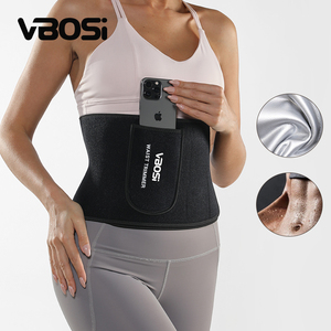 VBOSi 1638 <span class=keywords><strong>Ceinture</strong></span> d'entraînement à la taille élastique pour femmes OEM Support de posture de sauna amincissant pour la sueur améliorée Brûler la graisse du ventre Fitness - Product Image 2