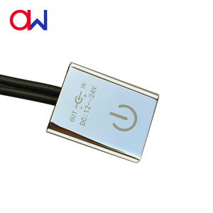 DC12V 24V สวิตช์เซ็นเซอร์หรี่ไฟแบบสัมผัส ตัวควบคุมการหรี่ไฟแบบสัมผัสเปิด-ปิด สำหรับตู้เสื้อผ้า ไฟแถบ LED - Product Image 2