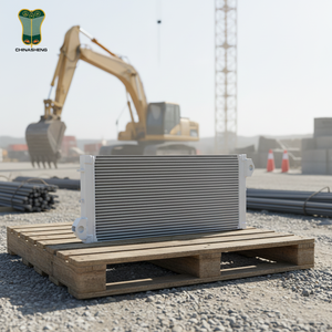 مبرد محرك ديزل مخصص من الألومنيوم للشاحنات والحفارات من JSY، مبرد زيت، مبرد للحفارات - Product Image 1