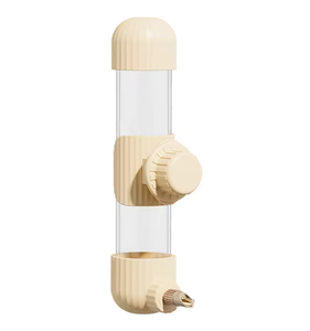 Bán buôn Bird Feeder Parrot trung chuyển nước chim bồ câu starling chim ăn Dispenser trong suốt bát cho chim - Product Image 3