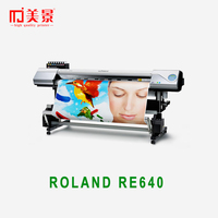 Impresora Eco Solvente de Gran Demanda en Guangzhou: Plotter Roland RE640 Usado con Cabezal de Impresión Eco Solvente DX7