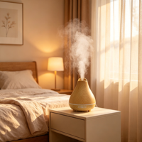 Diffuseur d'arômes à motif grain de bois, machine à huiles essentielles ultrasonique, diffuseur de parfum, lumière LED nocturne, humidificateur d'aromathérapie domestique