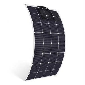 18V Mono 100W Flexibles Solarpanel <span class=keywords><strong>12V</strong></span> Wasserdichtes Solarladesystem Aus China für Auto/Boot/Heimgebrauch Halbzellen-PERC-Typ - Product Image 1