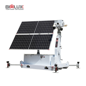 Tháp giám sát năng lượng mặt trời hỗ trợ ai của hiskid với kết nối 5G/starlink, cột 7m hoặc 9m, được chứng nhận CE/ISO - Product Image 2