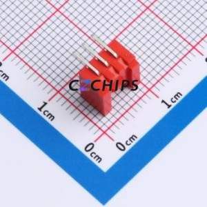 XY-HY2.0-3A21-R Wire-to-Board Pin Header Bent Lead Through Hole,P=2mm Connector 1x3P 2mm Right Angle Insert HY - Product Image 2