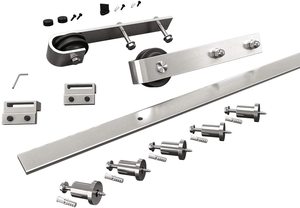 Quincaillerie de porte coulissante de <span class=keywords><strong>grange</strong></span> élégante avec amortisseur à fermeture douce pour porte coulissante de <span class=keywords><strong>grange</strong></span> - Product Image 2