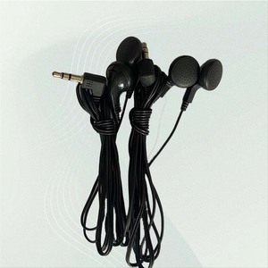 Casque d'écoute pour l'aviation, écouteurs jetables, réduction active du bruit, diffusion de musique, design supra-auriculaire, utilisation en avion, prix bas, cordon de 120 cm - Product Image 2