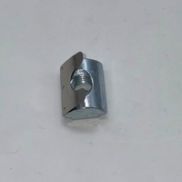 Écrou à fente en T robuste avec plaque à ressort métallique flexible M5 M6 pour joint en aluminium standard 4040