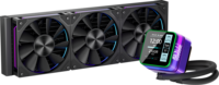 Gamer-X CUP Enfriador de agua ARGB PWM 120mm RGB Iluminación Líquido AIO Enfriador CPU Refrigeración líquida PC Cojinete de cerámica 320W