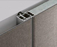 Panel Dinding Dekorasi Rumah Australia, Strip Logam Berinlay, Trim Profil T Multi-ukuran untuk Mempercantik Sambungan Panel Dinding