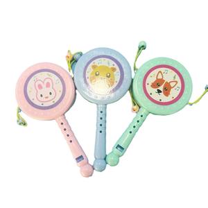 Juguete para bebé, tambor de sonajero de dibujos animados, de 0 a 3 años, para guardería, educación temprana, sonajero de mano, tambor, juguete para niños, tienda de juguetes - Product Image 3