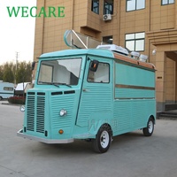 WECARE Carritos De Helados Movil Bubble Tea Coffee Hotdog Ice Cream Truck Food Service Car Electric Food Truck with Full Kitchen