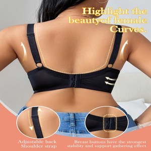 Kích Thước Lớn Của Phụ Nữ Ren Khâu Thêu Áo Ngực Gợi Cảm Phong Cách Lãng Mạn Để Tăng Đường Cong Cung Cấp Thoáng Khí Thoải Mái Cung Trang Trí - Product Image 3