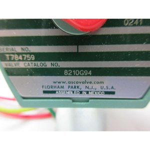 Vanne solénoïde ASCO Red-Hat II 1/2 po NPT 120V AC pour le contrôle de l'eau - Product Image 3