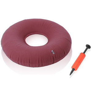 เบาะรองนั่งทรงโดนัท สีน้ำตาลอ่อน แบบเรียบ รองรับสะโพก - Product Image 2