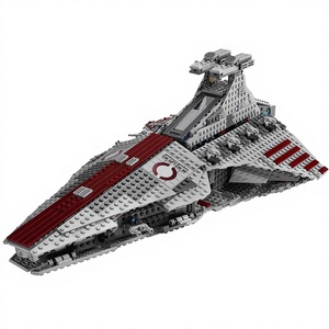 Set de Construcción Star Venator, Modelo de Nave de Ataque de la República, Compatible con 8039 MOC, Juguetes de Construcción 1:8, 40 ABS, 05042, 81044, 180013, 19077 - Product Image 1