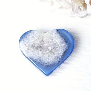 Wholesale High Quality Carved <b>Crystal</b> Polishing Stone Energy Heart for Decorative Energy Balance - Product Image 4