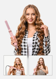 Ensemble de brosses à Air chaud haute vitesse Auto Air Styling Stylewrap Bigoudi Sèche-<span class=keywords><strong>cheveux</strong></span> <span class=keywords><strong>Brosse</strong></span> Sèche-<span class=keywords><strong>cheveux</strong></span> <span class=keywords><strong>Brosse</strong></span> 6 en 1 Styler <span class=keywords><strong>cheveux</strong></span> - Product Image 6
