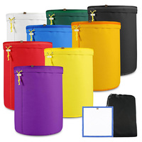 Sacs filtrants à glace pour herbes en nylon de 5 gallons, 8 sacs, 25/45/73/90/120/160/190/220 microns, avec maille de pressage et sac de transport