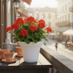 Maceta de Plástico con Autorriego, Diseño Duradero, con Logotipo Personalizado para Uso en Jardín, Tamaño Mediano, Venta Directa de Fábrica - Product Image 2