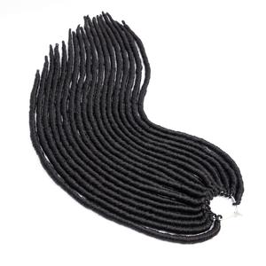 Dreadlocks synthétiques tissées au crochet, Extensions de cheveux, bon marché, 20 pièces - Product Image 4