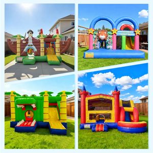 Structures gonflables commerciales pour enfants : châteaux gonflables, maisons de saut, et trampolines gonflables - Product Image 6