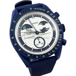 Nouvelle Montre-bracelet Chronographe à Quartz en Plastique Tendance 2025 pour Hommes, Vente en Gros <span class=keywords><strong>Moonwatch</strong></span> pour Boutiques en Ligne - Product Image 6