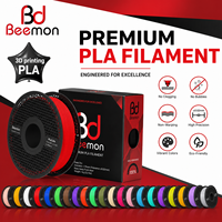 Filamento de Impresión 3D BEEMON PLA Azul Oscuro de 1.75mm, Color Sólido, Rollo de 1kg, Ecológico para Modelos DIY e Industriales, 28 Colores