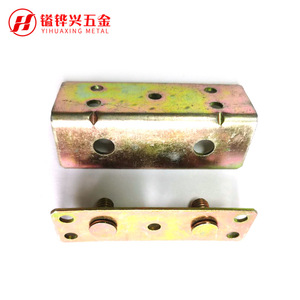 Yihuaxing Metal Furniture <b>Hinge</b> 82x27x24mm Iron Surface Mount Durable Industrial Design For Wooden Furniture - Product Image 4