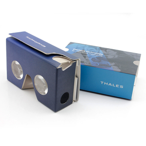 Mini cinéma <span class=keywords><strong>VR</strong></span> dans une boîte - Lunettes en carton avec impression personnalisée - Product Image 4