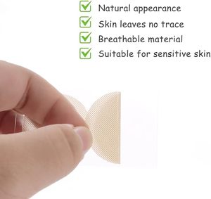 Couvre-mamelons sportifs adhésifs pour hommes, best-seller, jetables, hypoallergéniques, en tissu non tissé, 4,5x4,5 cm, cache-mamelons, autocollants - Product Image 3