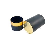 Boîtes cylindriques en carton personnalisées écologiques et réutilisables pour thé, herbes, aliments pour bébés, emballages de luxe haut de gamme, logo personnalisé, couleur personnalisée