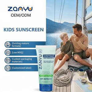 Crema Solare SPF45 per <span class=keywords><strong>Bambini</strong></span> a Marchio Privato, Delicata e Idratante, Sicura per i Coralli, per Pelle Sensibile di <span class=keywords><strong>Bambini</strong></span>, Viso e Corpo - Product Image 5