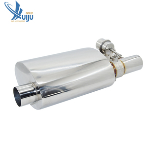 <span class=keywords><strong>Silencieux</strong></span> en acier inoxydable <span class=keywords><strong>Remus</strong></span> avec finition polie miroir, adaptable à tous les systèmes d'échappement de voiture - Product Image 6