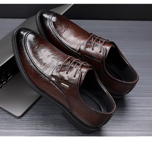 <span class=keywords><strong>Scarpe</strong></span> Eleganti <span class=keywords><strong>da</strong></span> <span class=keywords><strong>Uomo</strong></span> Stile Coreano con Punta Affusolata e Lacci, per Lavoro, Cerimonie e Matrimoni, Antiscivolo, Primaverili - Product Image 1