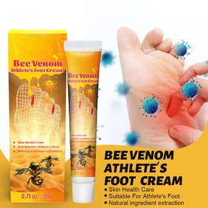 Krim Perawatan Kaki Berbahan Sengat Lebah Grosir - Formula Alami Antijamur untuk Mengatasi Kaki Atlet, Kesehatan Kulit, Tersedia OEM - Product Image 3