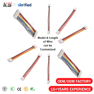 XH ขั้วต่อ<span class=keywords><strong>2</strong></span>.54มม. 2P JUMPER famile 2S 3S 4S 5S 6S สายตัวเมีย XH kabel JST ขั้วต่อ Xh2.54 - Product Image 1