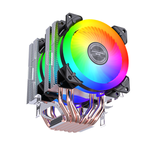 Enfriador de <span class=keywords><strong>CPU</strong></span> Lovingcool 2025 de alto rendimiento RGB diseño de 6 tubos Compatible LGA 2011 1366 1200 1700 115X AM5 AM4 para refrigeración de juegos - Product Image 5