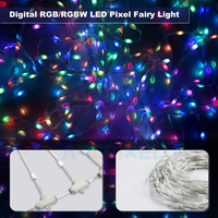 Guirlandes lumineuses LED RGB à pixels WS2811 12V, étanches IP67, pour décorations de Noël extérieures