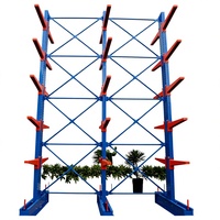 Cantilever Rack for Long Length Materials Steel Pipes Timber Profiles and Industrial Storage