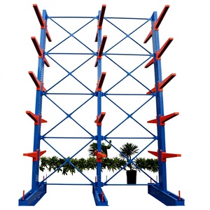 Étagère cantilever pour matériaux de grande longueur, tubes en acier, profilés en bois et stockage industriel - Product Image 1