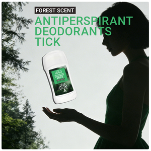 Déodorant anti-transpirant parfumé à la forêt, format voyage, sans aluminium, personnalisable, marque privée, déodorant corporel naturel - Product Image 5