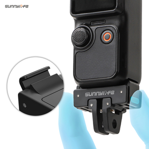 Adattatore a sgancio rapido pieghevole portatile per azione della fotocamera Gimbal per tasca Osmo 3 accessori sportivi - Product Image 4