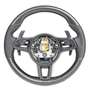 Volante de Fibra de Carbono/Cuero/LED para <span class=keywords><strong>Porsche</strong></span> Panamera 970 971, <span class=keywords><strong>Precio</strong></span> al por Mayor, Personalizado de Fábrica - Product Image 1