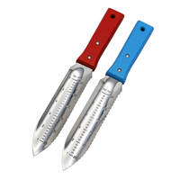 Couteau de jardin Hori Hori, lame en acier inoxydable, manche en bois, outil manuel pour creuser, désherber, planter, repiquer, personnalisable OEM