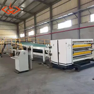 Box Carton Packaging Machine 5 Ply Corrugated Cardboard Box Production Line / Carton Packing Machine / Fully Automatic Corrugated Machine